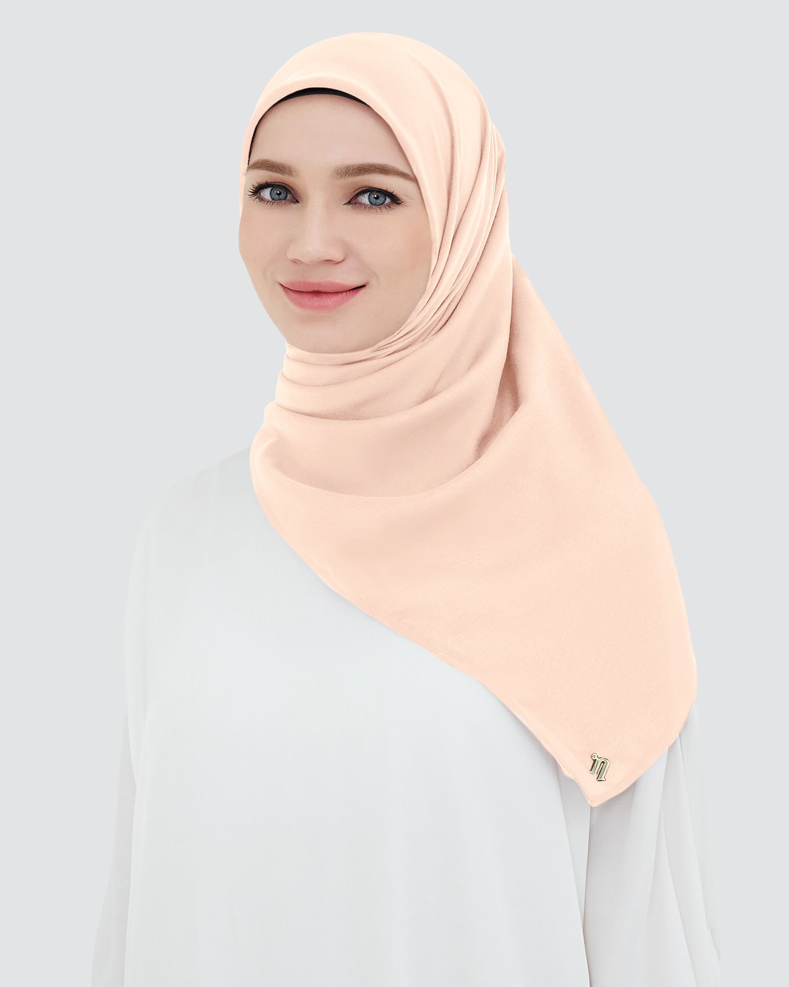 COTTON VOILE SQUARE - HONEY DEW