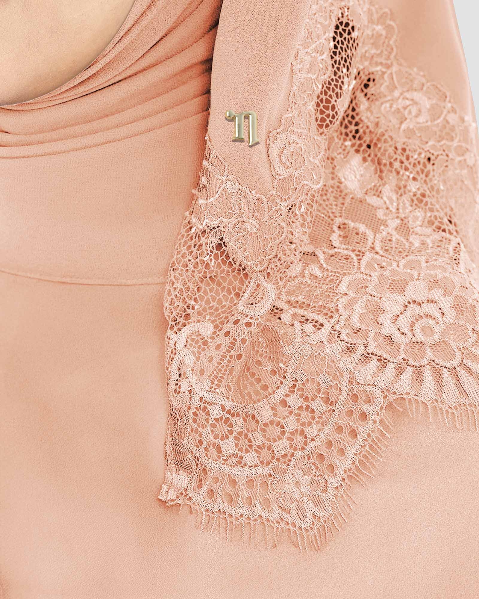 JULIET LACE CRYSTAL SHAWL