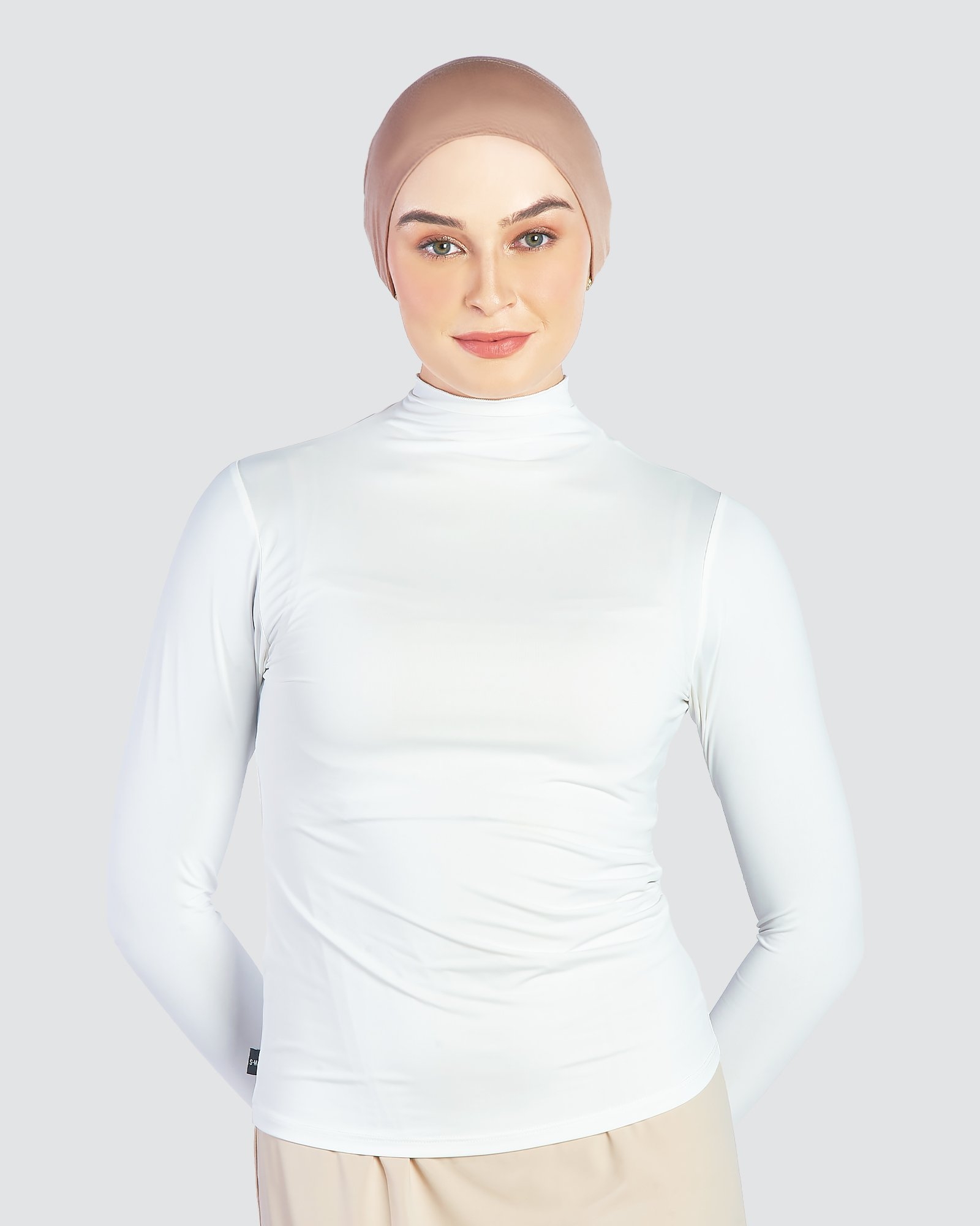 NWEAR LONG SLEEVE TOP - WHITE