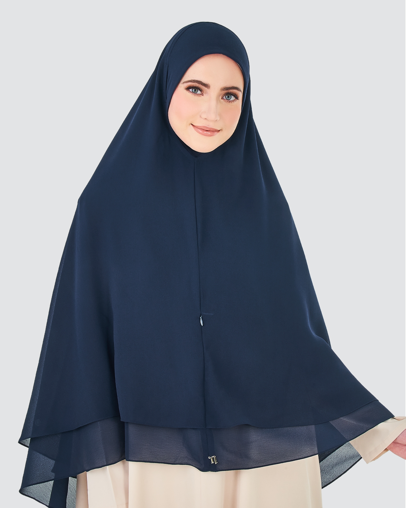 KHAYLA KHIMAR - NAVY BLUE