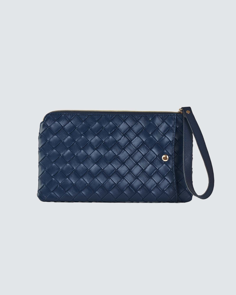 Image of THE CHLOE WRISTLET - SPACE BLUE