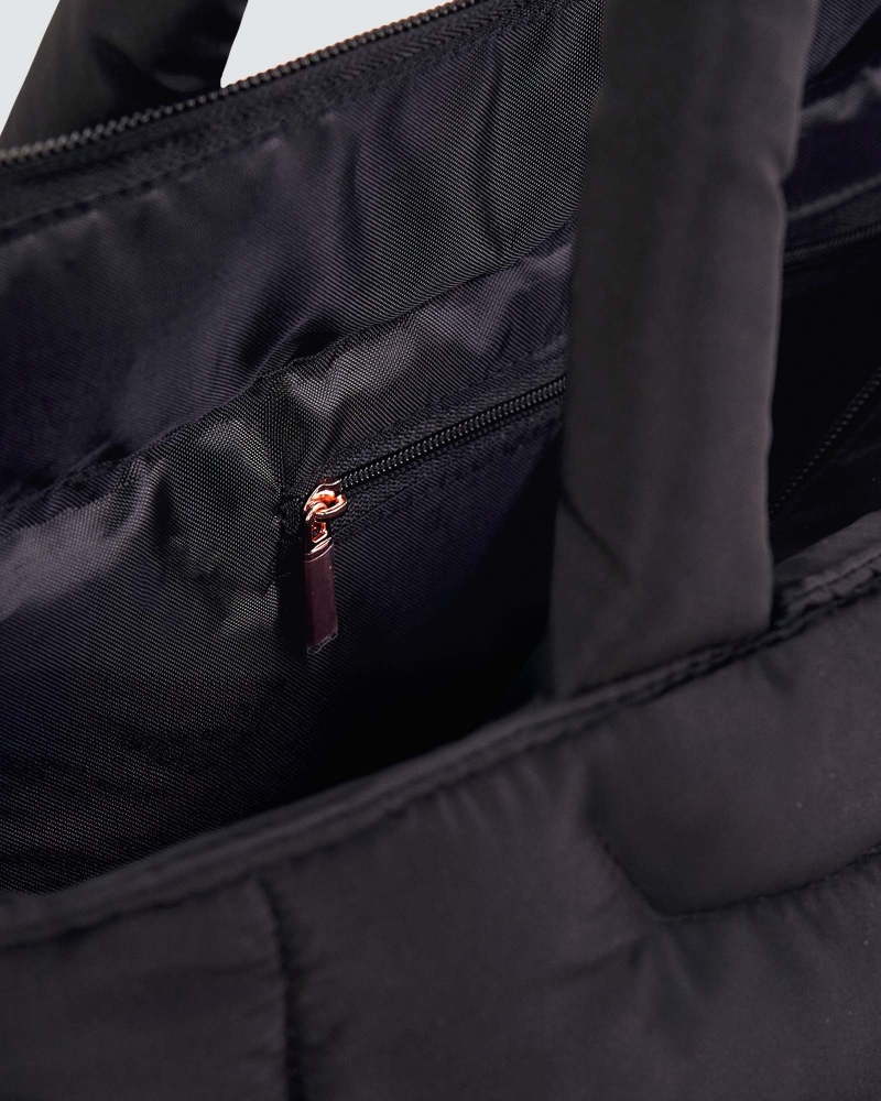 Image of HELLO KITTY X NAELOFAR PUFFER TOTE - FROSTED FLUFF