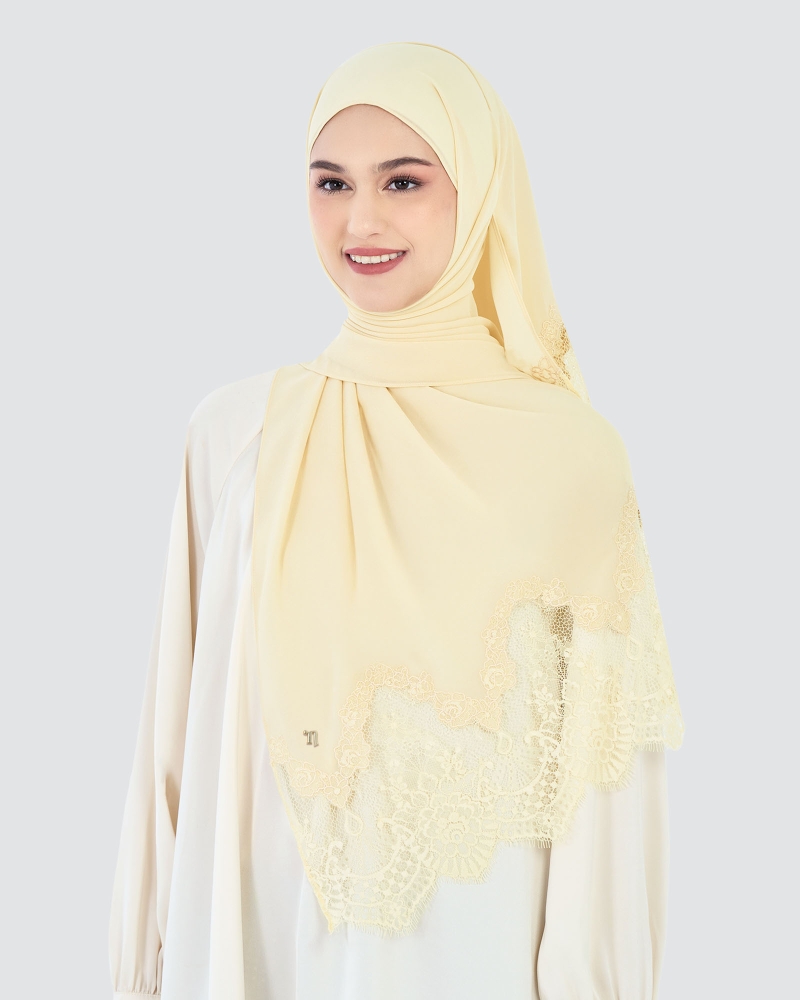 Image of JULIET LACE CRYSTAL SHAWL