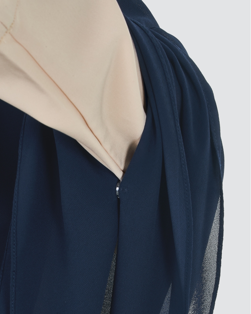 Image of KHAYLA KHIMAR - NAVY BLUE