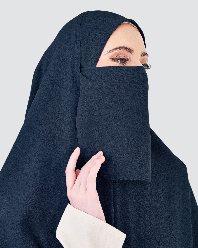 Image of KHAYLA KHIMAR - NAVY BLUE