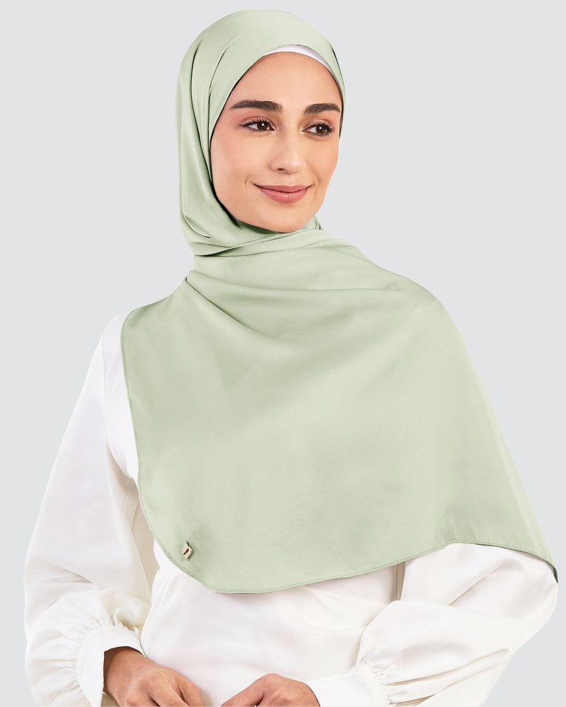 LUNA SATIN SHAWL - DEWKIST