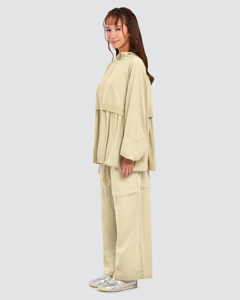 Image of nPOWER BALLOON PARKA - BUTTER