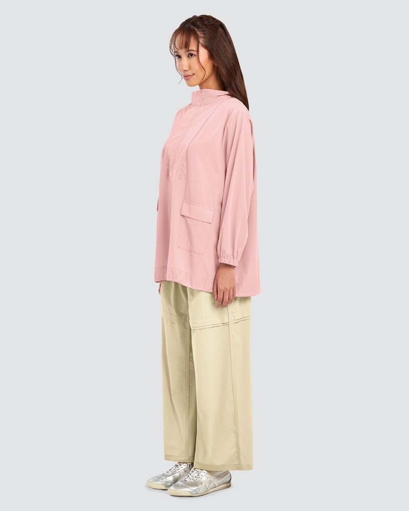 Image of nPOWER DRAWSTRING PARKA - BLUSH