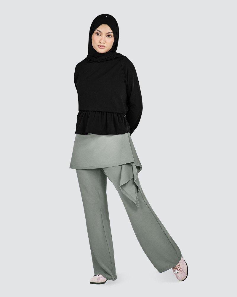 Image of nPOWER WRAP FLARE PANTS