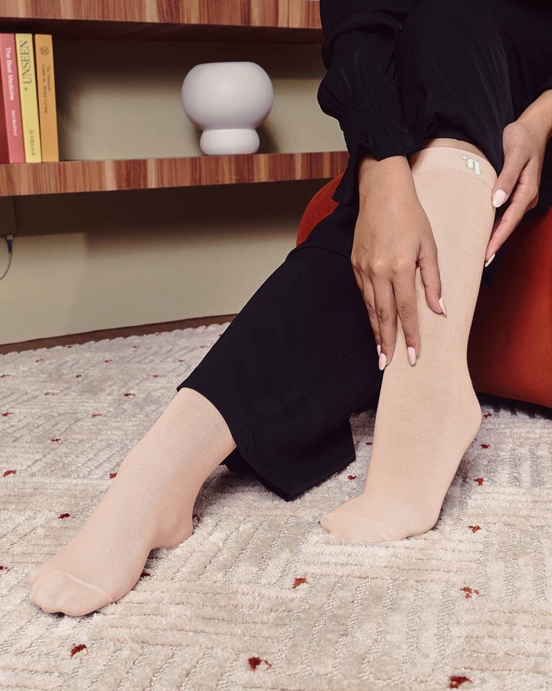 NWEAR ASRAH SOCKS - ROSEWATER