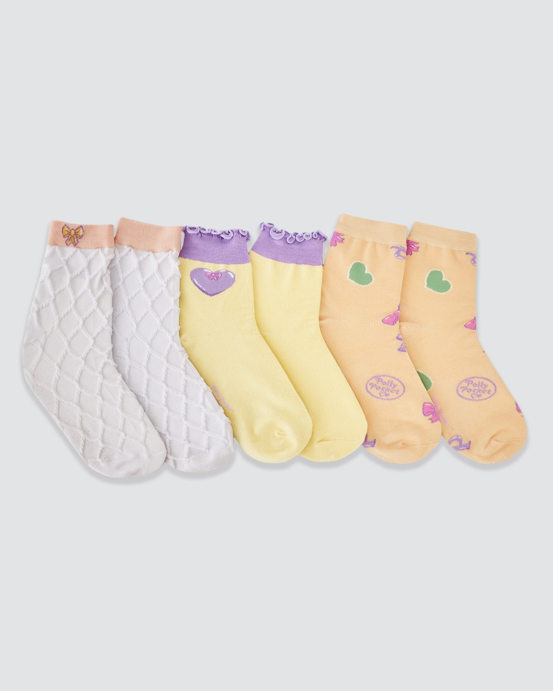 POLLY POCKET X NAELOFAR COSY SOCKS - SUNNY LOCKET