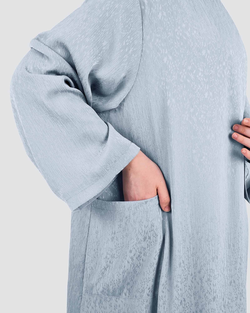 Image of SABREEN KAFTAN DRESS - BABY BLUE