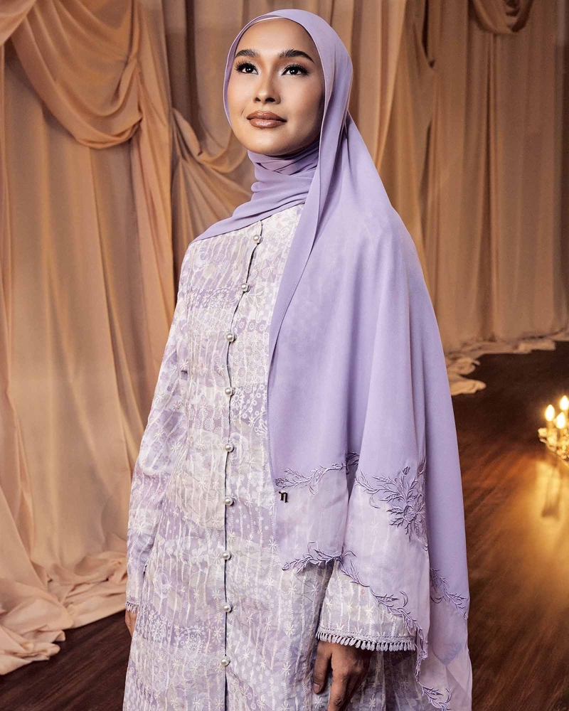 SELMA SULAM CHIFFON SHAWL