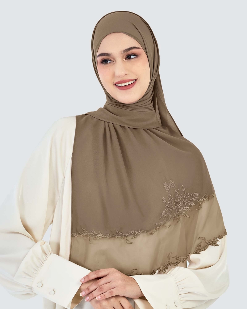 Image of SELMA SULAM CHIFFON SHAWL