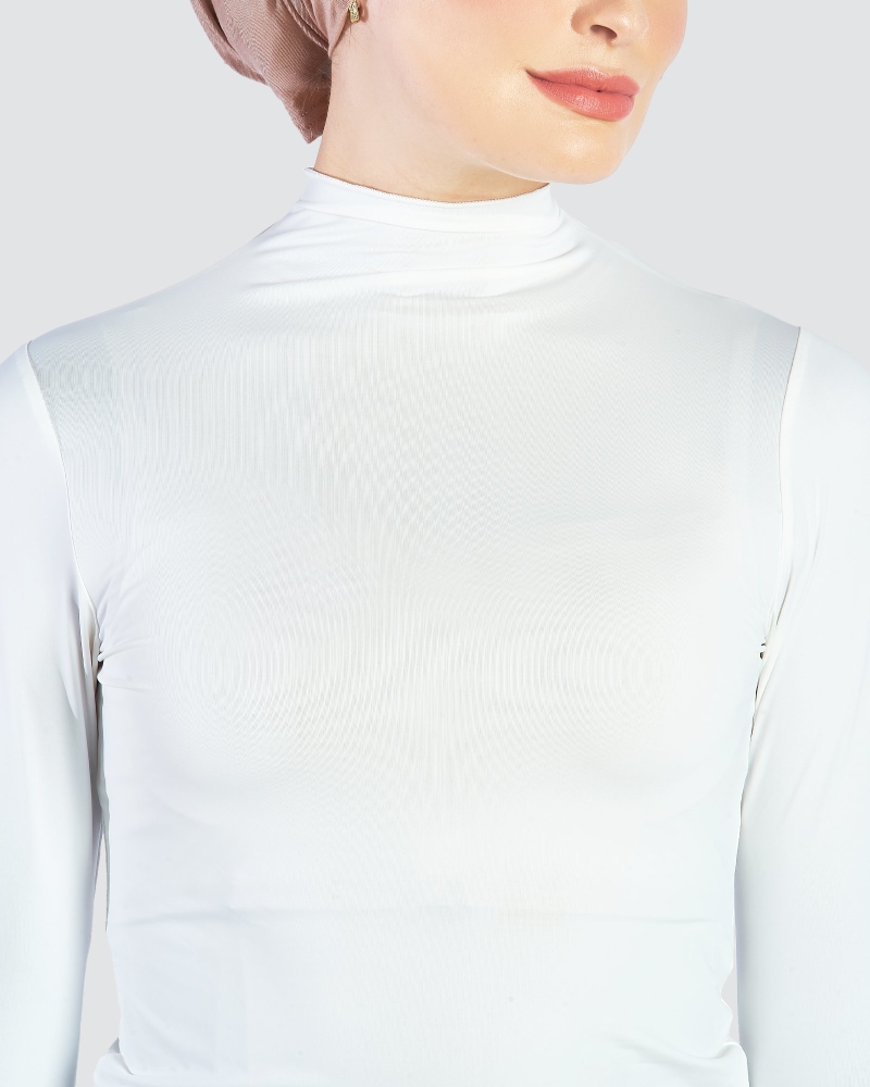 Image of NWEAR LONG SLEEVE TOP - WHITE