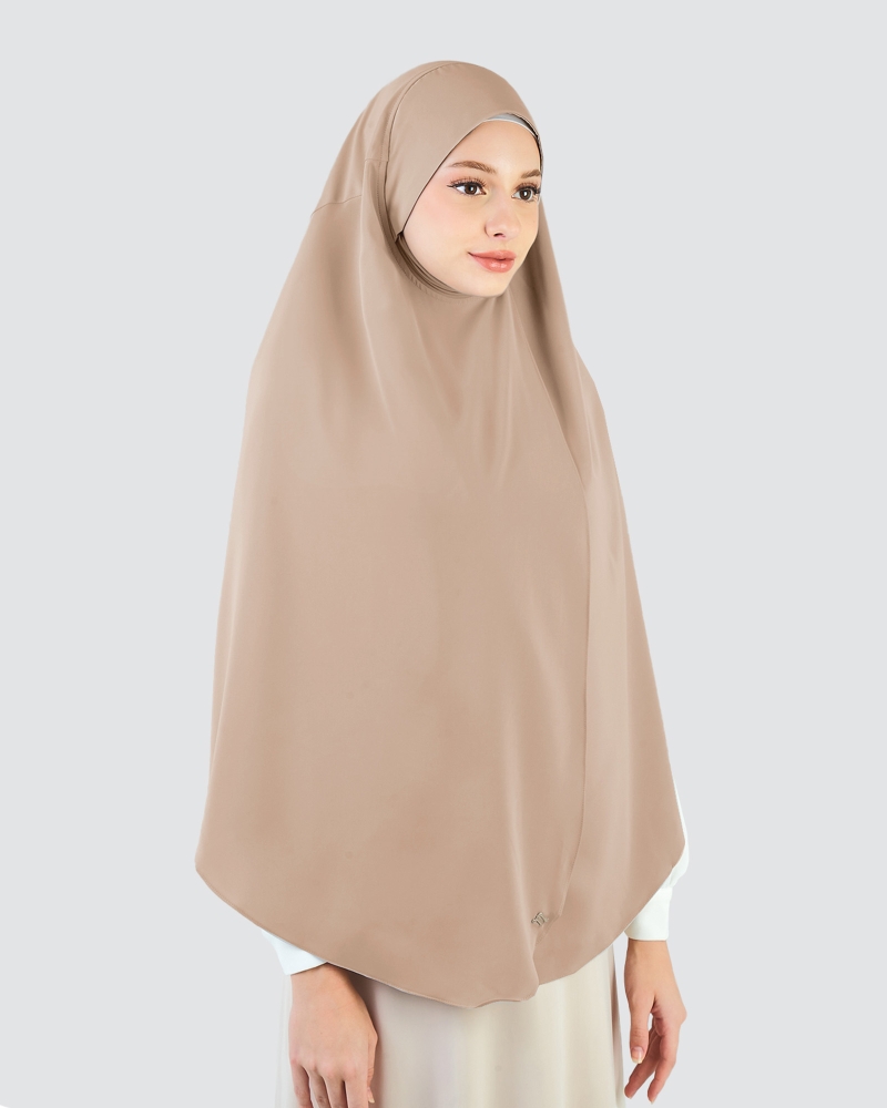 Image of X-PRESS KHALEESI KHIMAR - MILK TEA