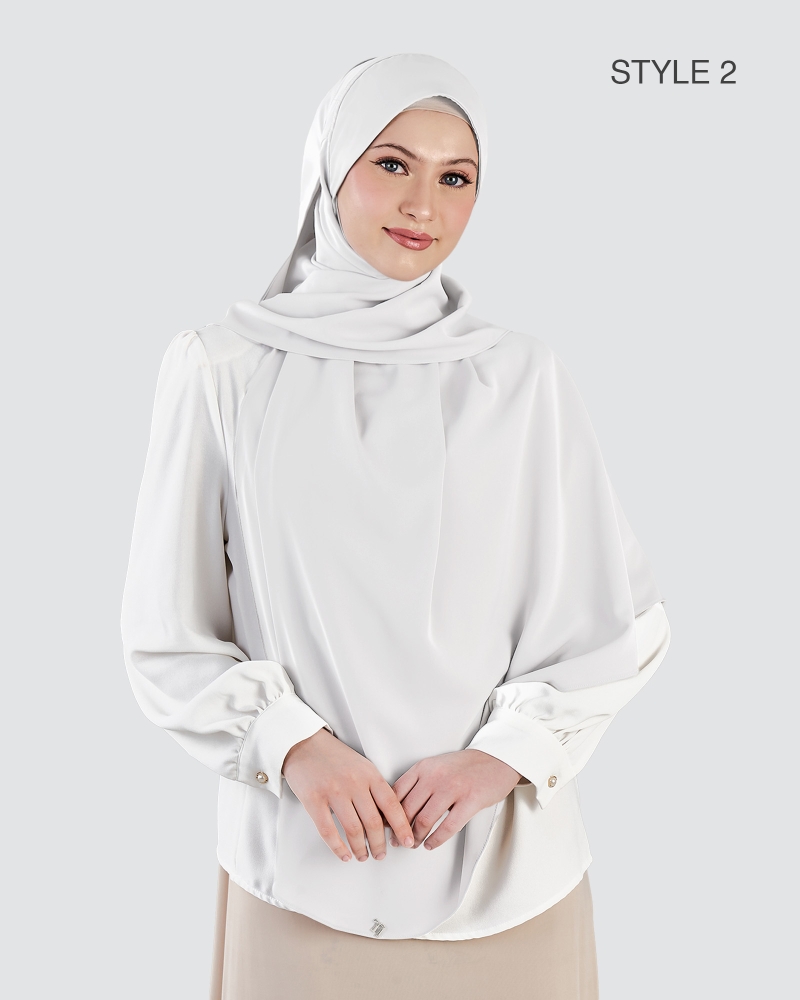 X-PRESS KHALEESI KHIMAR - WHITE