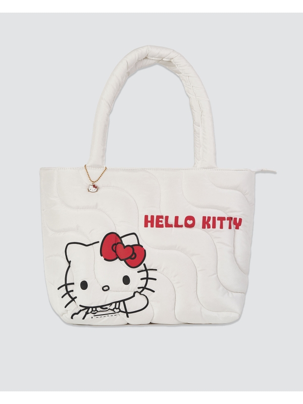 HELLO KITTY X NAELOFAR PUFFER TOTE - DREAMY CLOUD