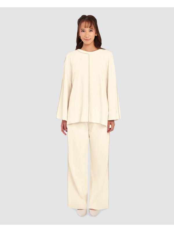 THEA OVERSIZED LINE TOP - OAT