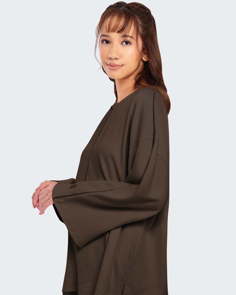 Image of THEA OVERSIZED LINE TOP