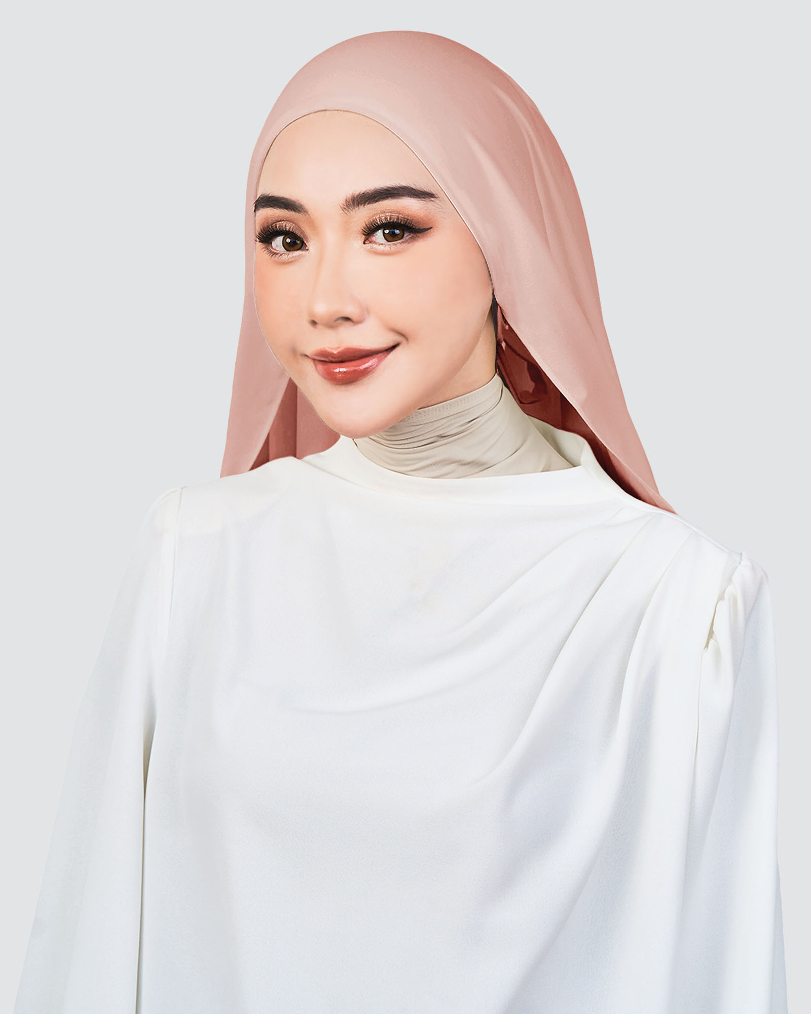 naelofar glow semi instant shawl